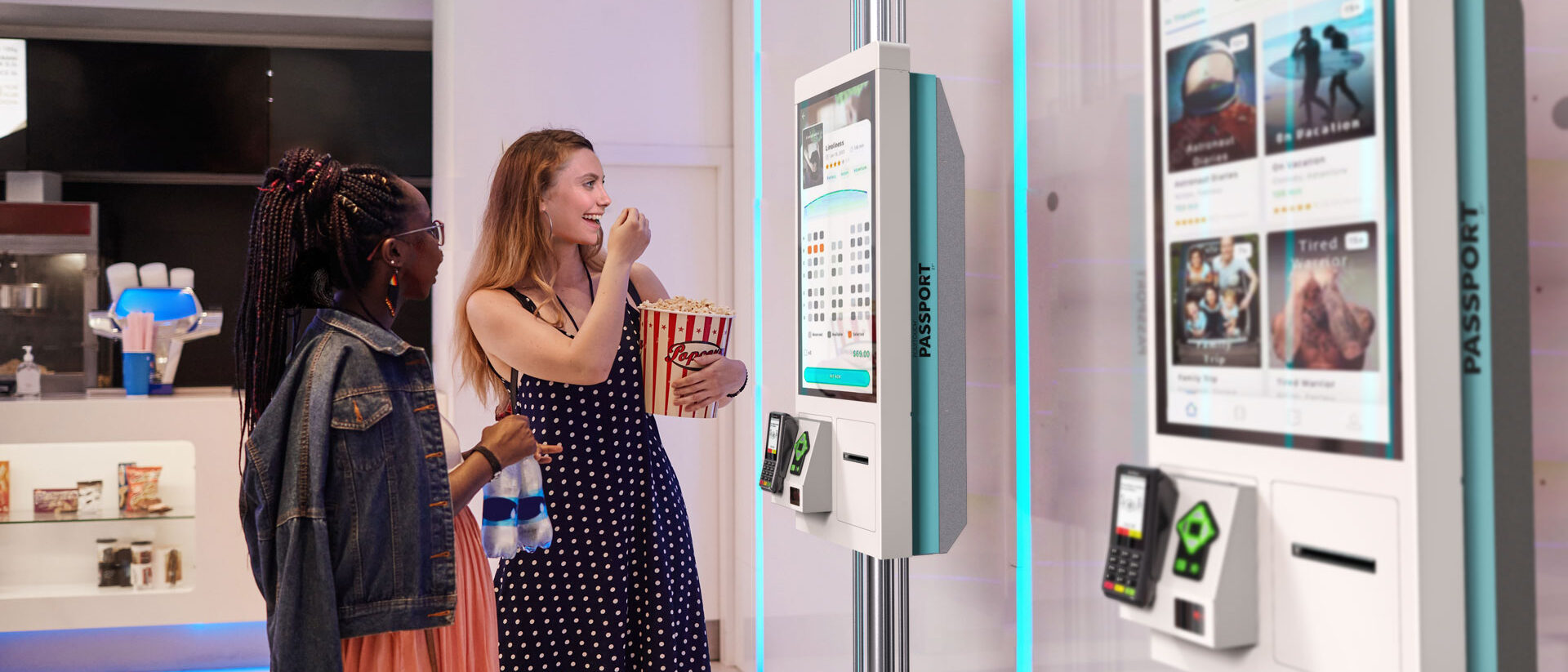 Passport 27 en los cines como solución de autopedido y venta de entradas