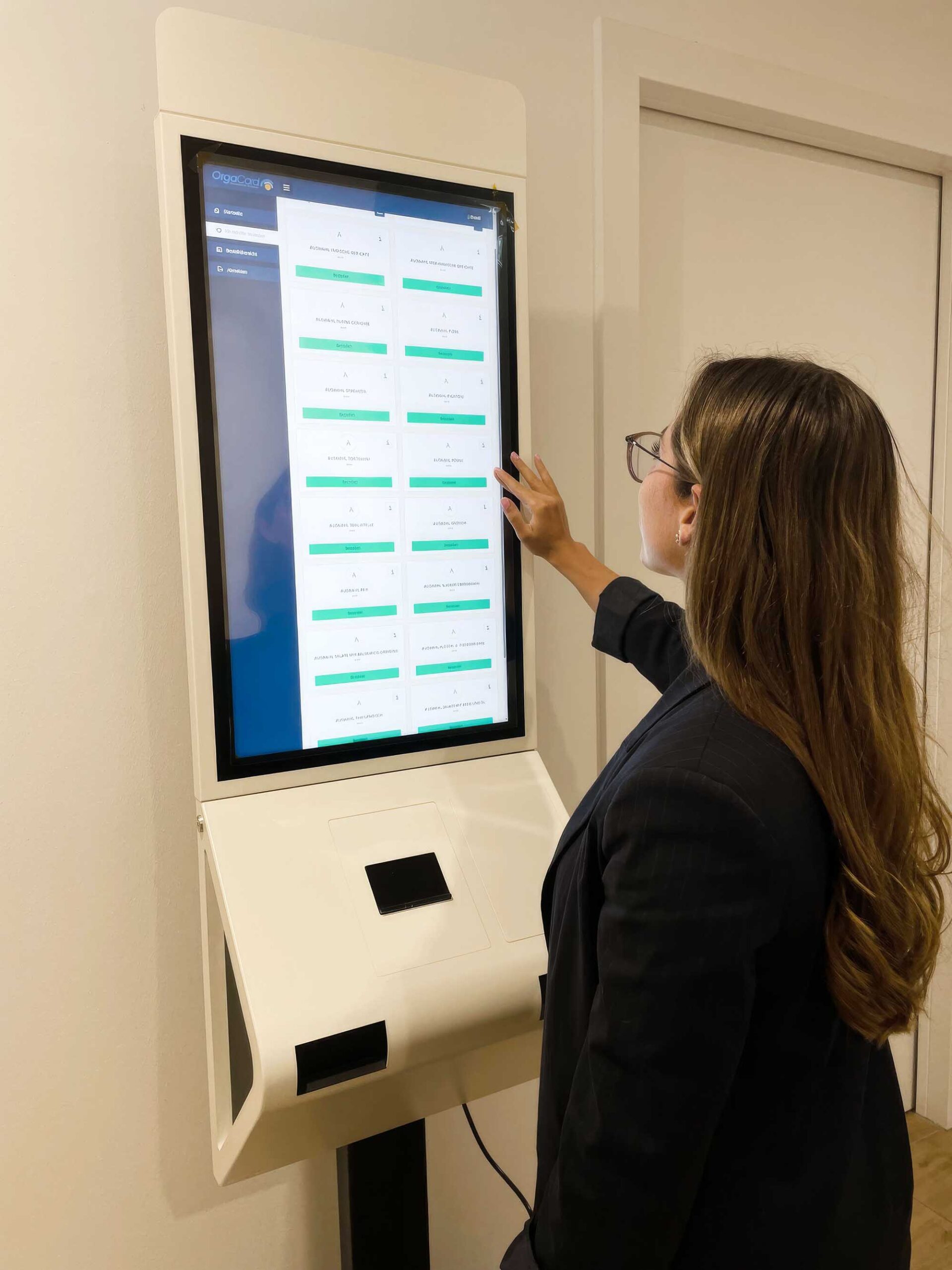 Registro de menús con OrgaCard: POLYTOUCH® en clínicas