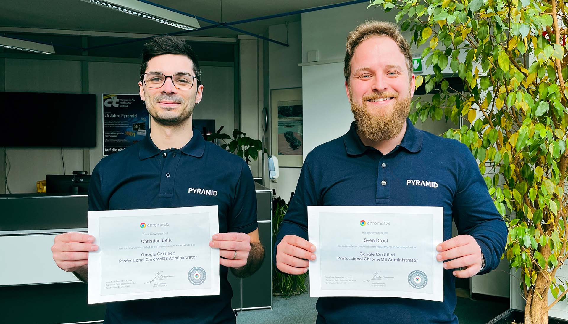 Certificación de ChromeOS