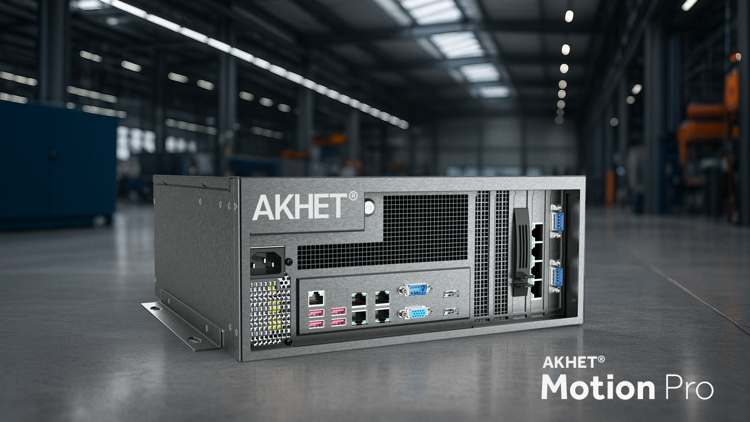 AKHET® y servidores AKHET® de Pyramid Computer aplicaciones de computación industrial periférica y centros de datos, presentados en la feria embedded world 2026.