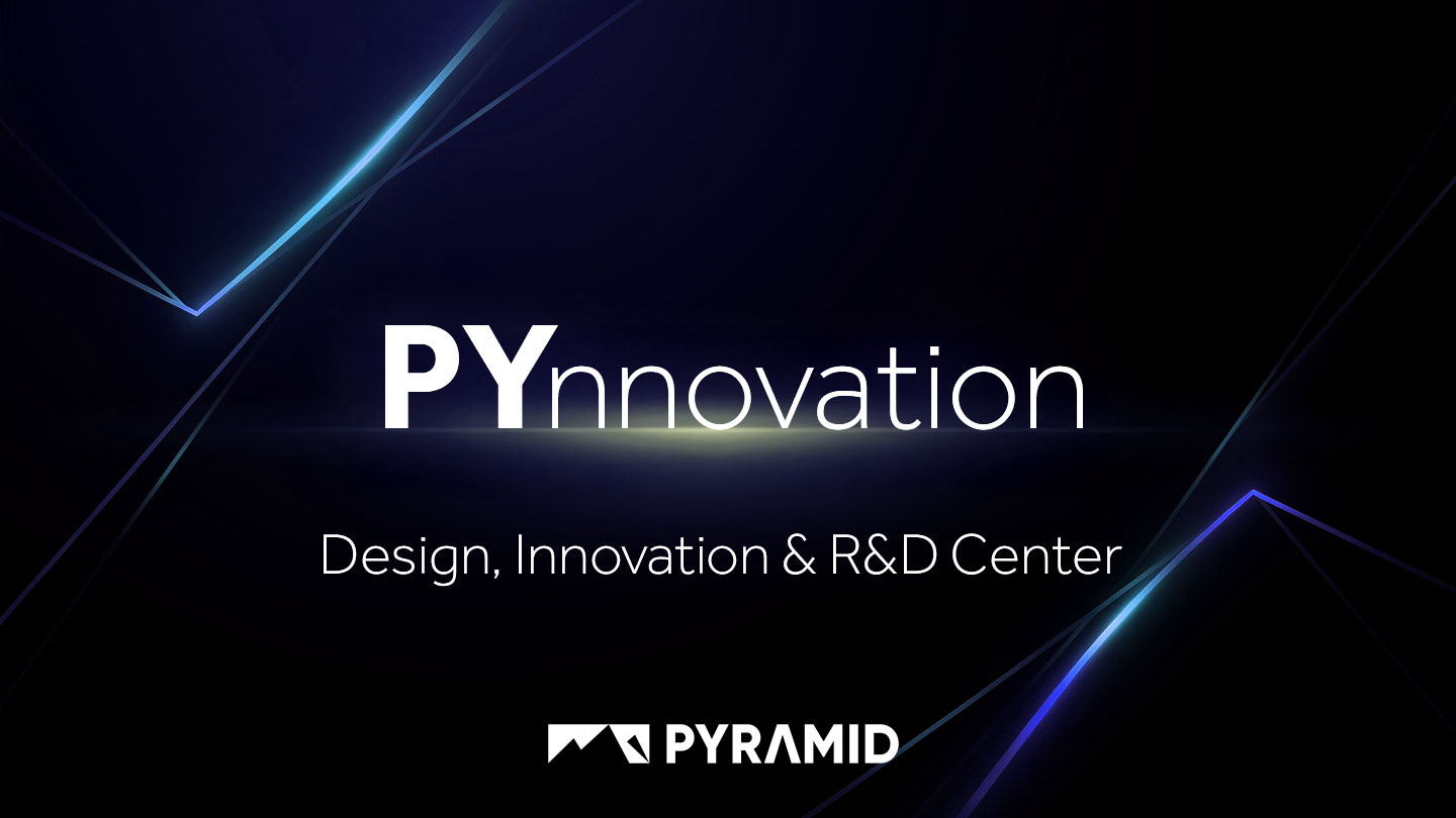 PYnnovation Center de Pyramid Computer centro interno de diseño, innovación e I+D con equipos interdisciplinares de diseño industrial, ingeniería, desarrollo digital y prototipado rápido para el desarrollo de soluciones de hardware escalables, desde la idea hasta la producción en serie.