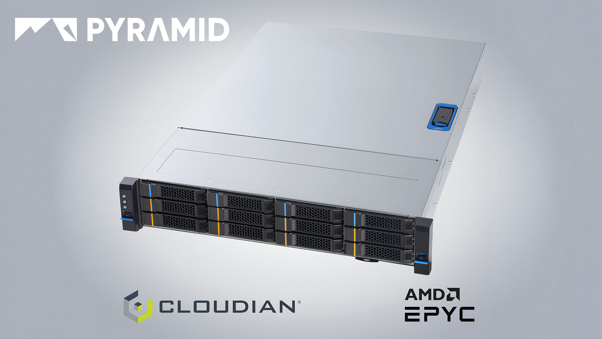 Dispositivo de almacenamiento de objetos AKHET con tecnología Cloudian para la gestión híbrida de datos y el almacenamiento de objetos compatible con S3