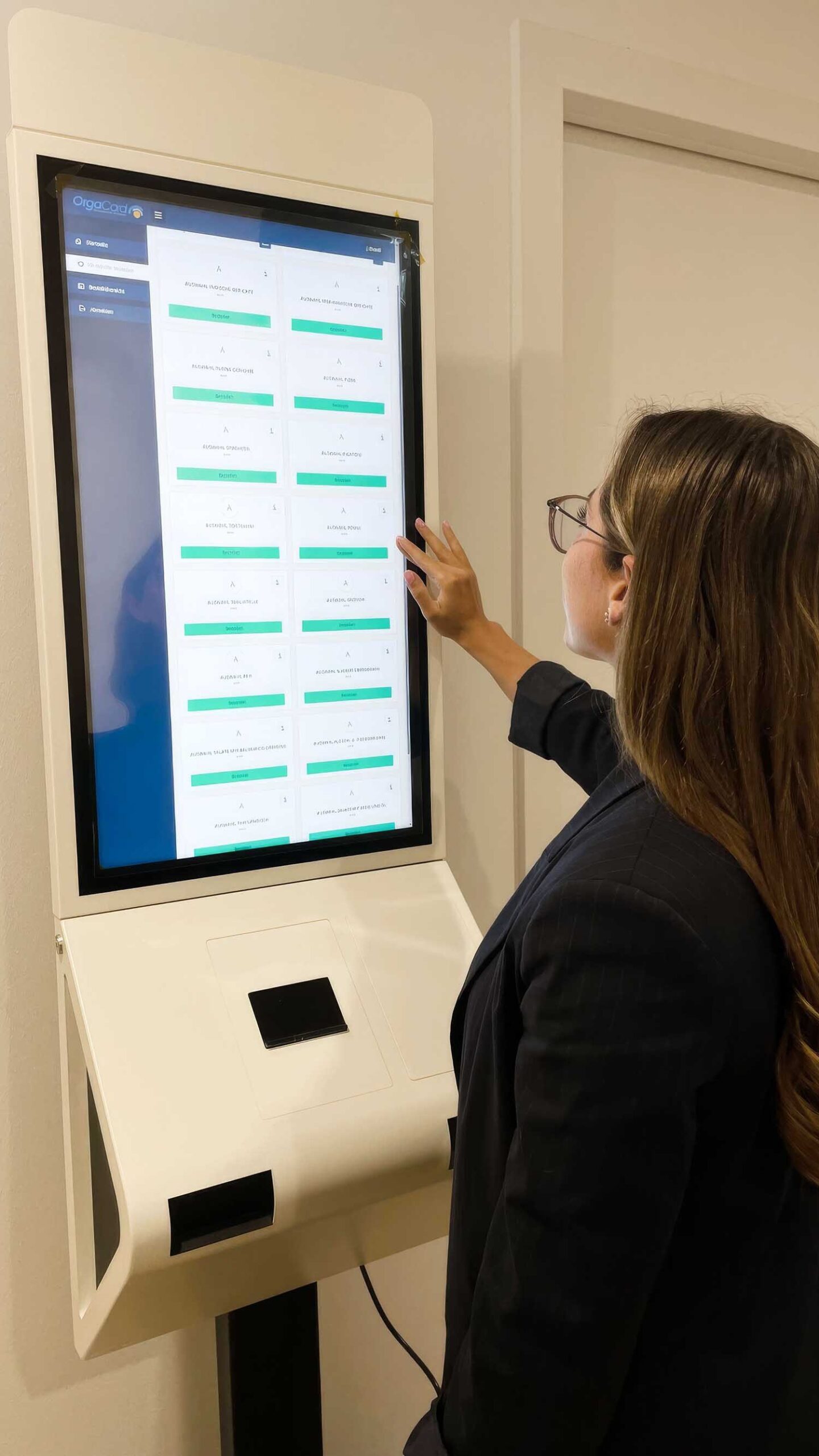 Registro de menús con OrgaCard: POLYTOUCH® en clínicas