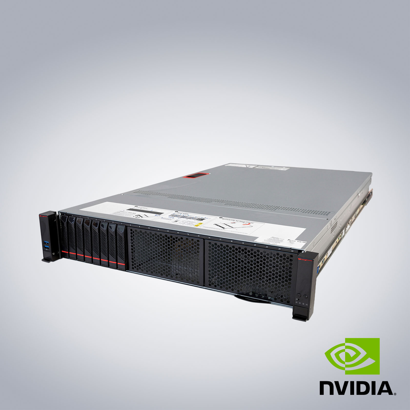 Servidor con GPU de 2U con un máximo de 2 GPU Datacenter o RTX Blackwell