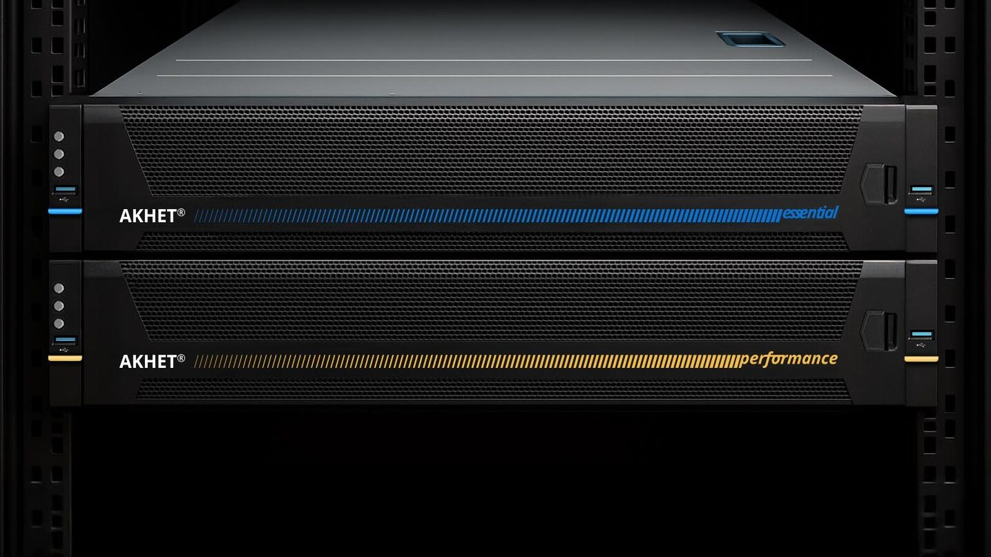 Plataformas de servidores AKHET Essential y AKHET Performance de Pyramid Computer rack para aplicaciones empresariales y de HPC