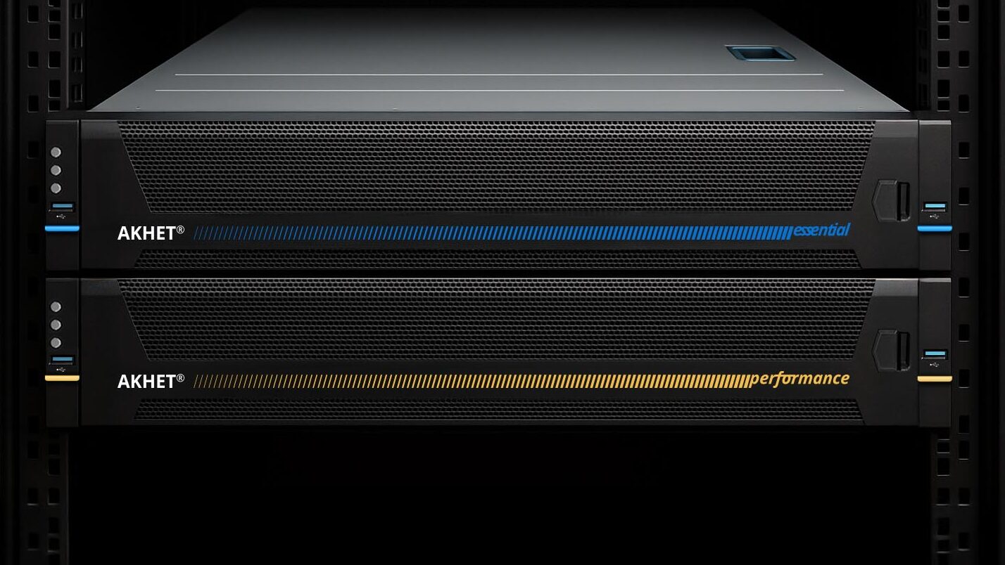 Plataformas de servidores AKHET Essential y AKHET Performance de Pyramid Computer rack para aplicaciones empresariales y de HPC