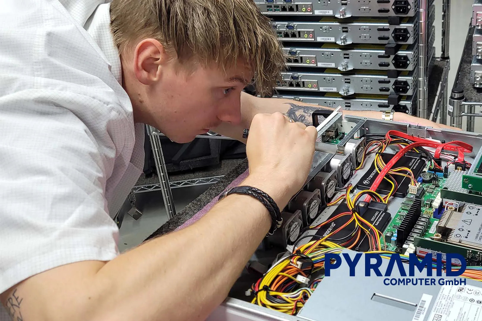 Control de calidad en la Pyramid en Ichtershausen