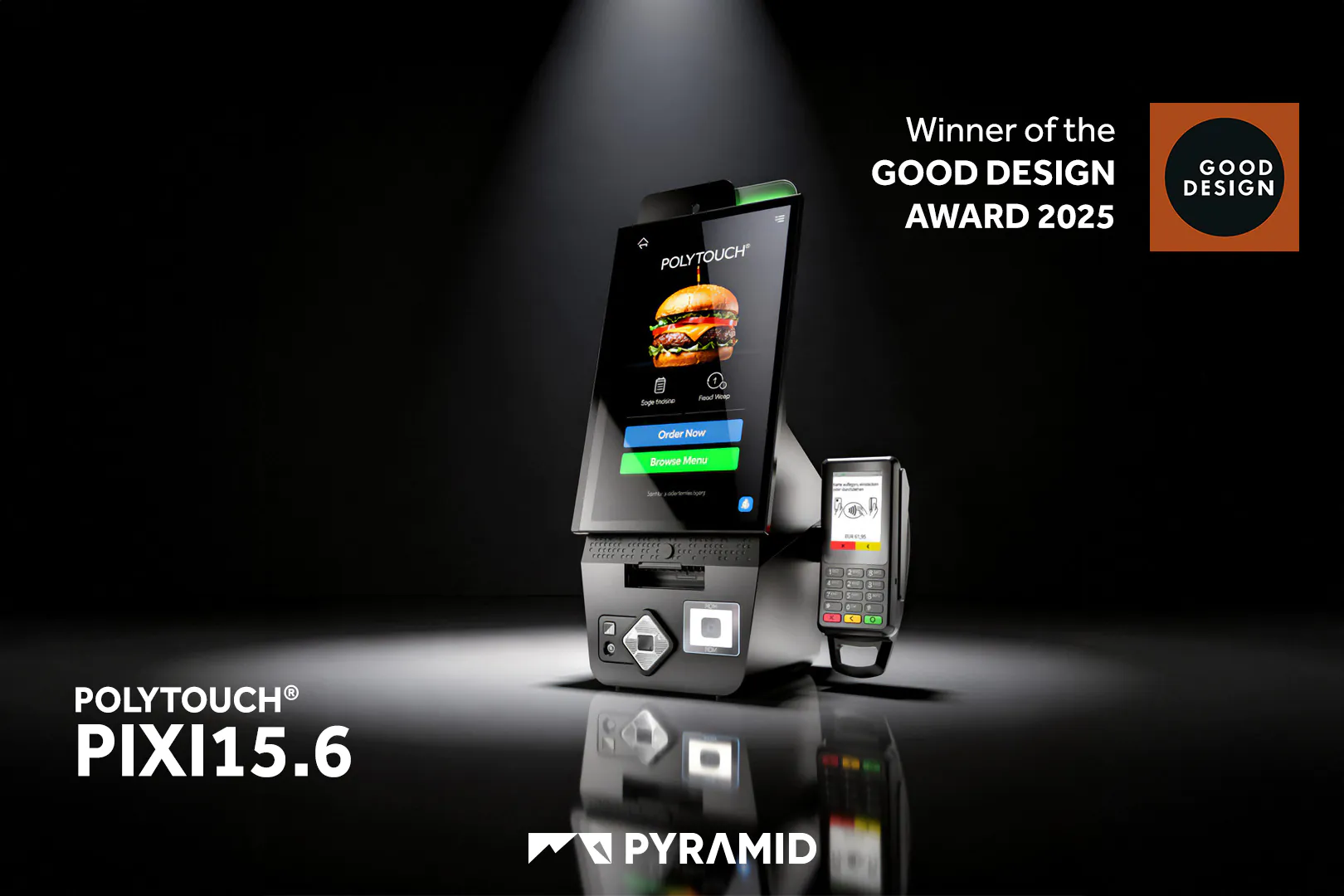 POLYTOUCH PIXI15.6 recibe el premio Good Design Award